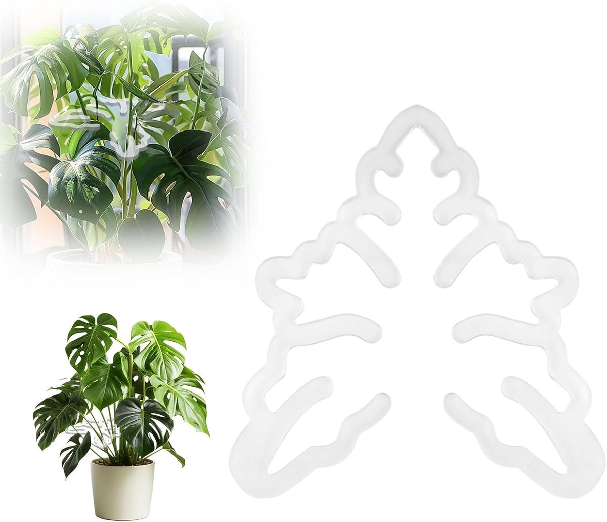 Klimrek voor potplanten met veilige clips, ondersteuning voor klimplanten en bloemen in de tuin