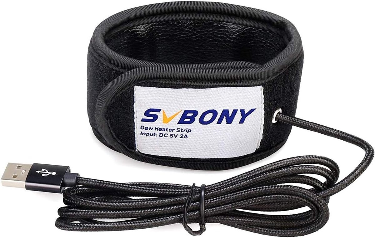 USB Lens Warmer 240mm - Dew Heater voor Telescoop en Camera, Voorkom Condensatie en Verbeter Beeldkwaliteit