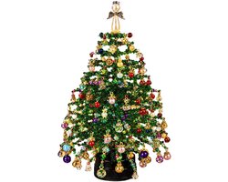 1 stuk-Kerstboom-DIY Beads Kerstboom Handwerk Set - 3D Beads Handwerk Set - Beads Set - Kleurrijke Beads - Beads Kerstboom Set - Hobby Beads Set - Creative Handwerk - Kerstdecoratie - Meerkleurig