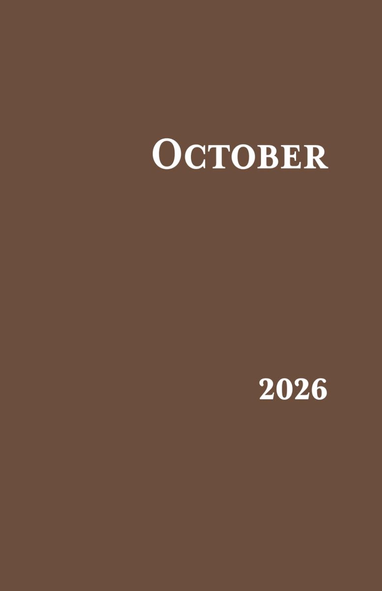 Oktober 2026: Dagelijkse Agenda - ShopVlot