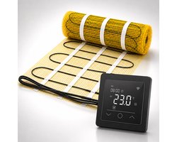 Pro-Series complete elektrische vloerverwarming set 150 watt met PS60 WiFi thermostaat, 1,