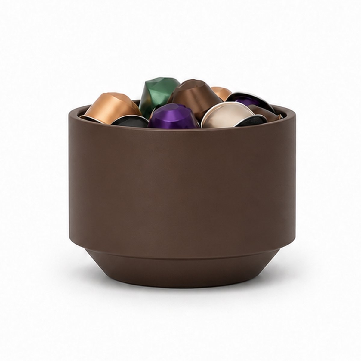 Fiastra Torino universele houder voor koffiecups - Bruin