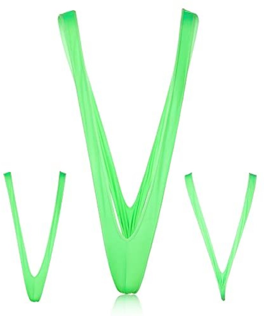 Go Go Gadget - Mankini - Zwembroek - Vrijgezellenfeest - Bachelor - One Size - 1 stuk - Groen