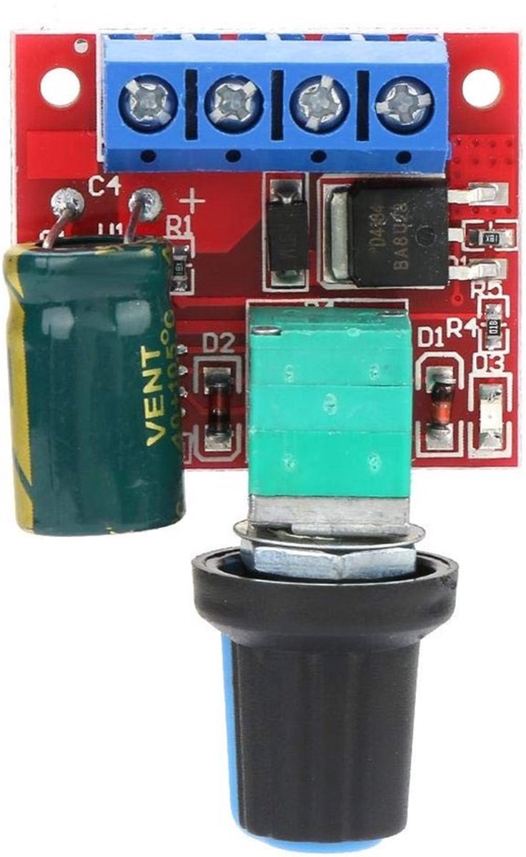 Allecto - Motor Speed Controller - Regelaar - Efficiënt en Betrouwbaar - 5v-28v 5A