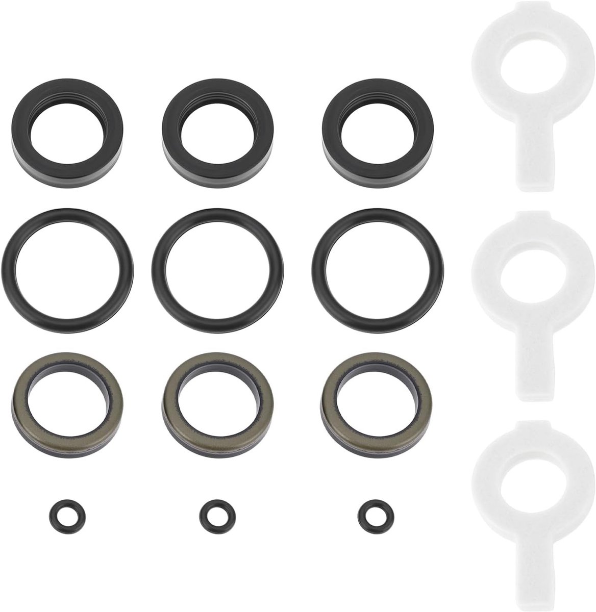 Plunjerpomp Seal Set 30623 Geschikt voor Cat Pump Modellen 30, 31, 34, 35, 310, 340, 350, 310B en 310S - Voor optimale prestaties en duurzaamheid