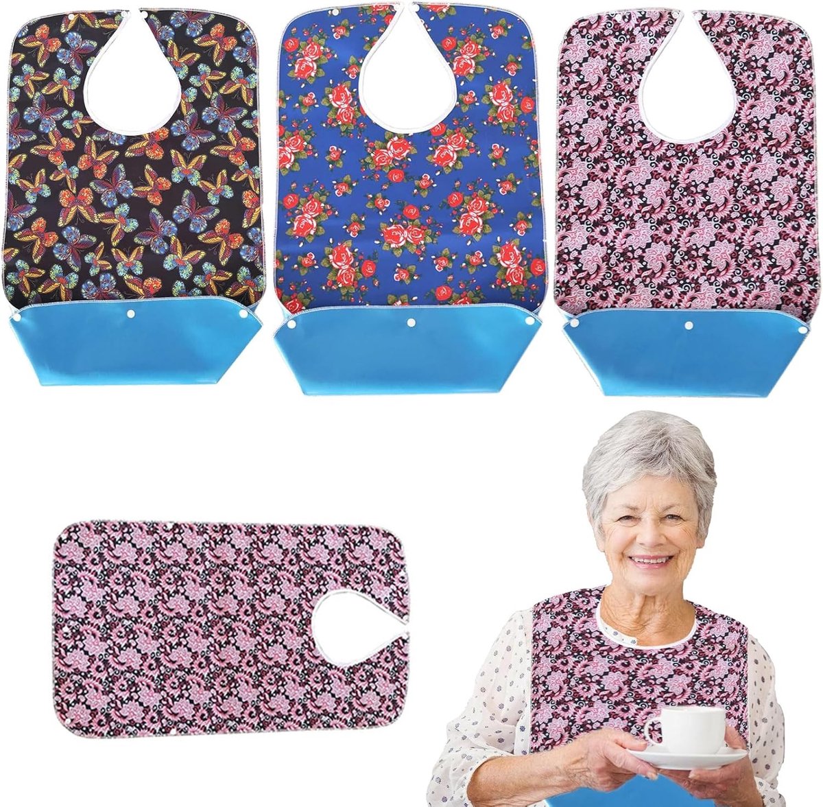 Bibs voor volwassenen - Comfortabele en stijlvolle beschermers voor dagelijks gebruik
