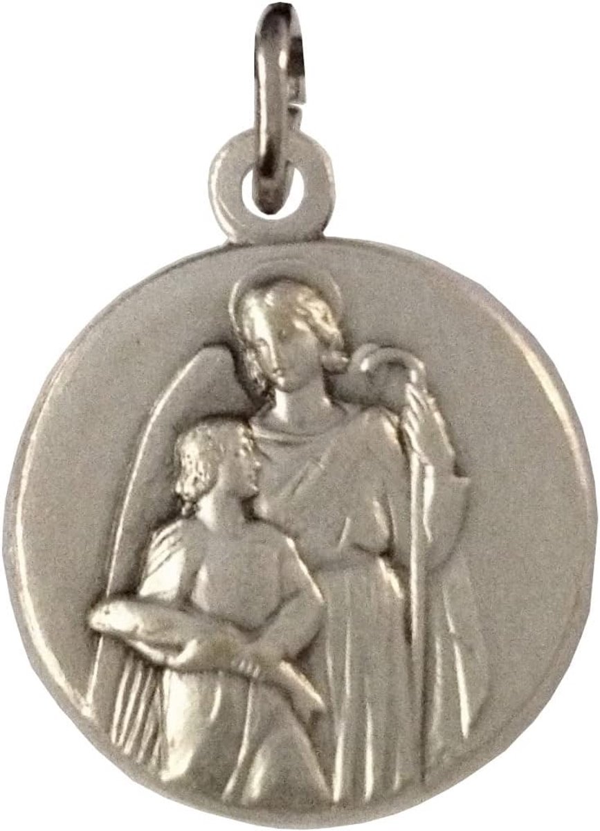 I G J SAINT RAPHAEL DE AARTSENGEL MEDALLIE - DE PATROON HEILIGEN MEDALLIES - 100% GEMAAKT IN ITALIË - ShopVlot