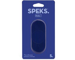 Speks slabs Silicone sensory sticker Groove Donkerblauw