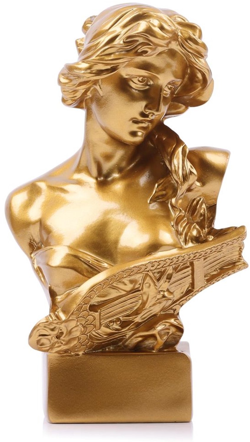 H gouden Aphrodite Standbeeld als Decoratie voor Thuis