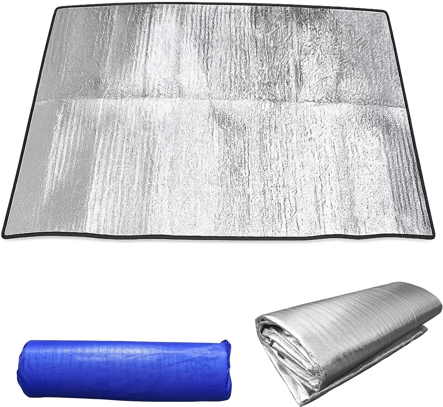 Aluminium Isolatiemats - Vouwbare Campingmat 200x200 cm