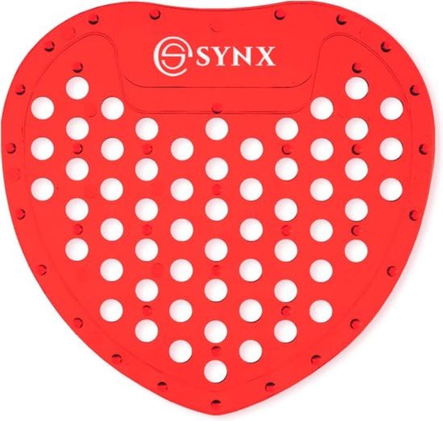 Urinal Mat met Rode Meloengeur - Anti Splash Mat voor Toiletten