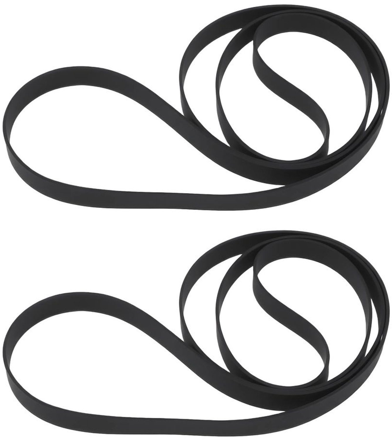 Draaitafel Riem 436,8x4x0,9mm - 2 Stuks - Compatibel met GARRARD SP25/GT-serie - Duurzaam Rubber - Nauwkeurige Montage - Lange Levensduur - Platenspeler Riem