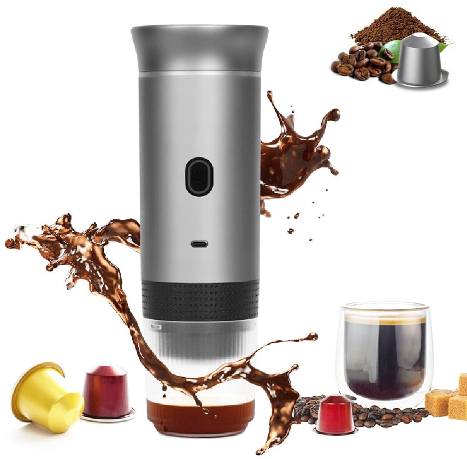 Draagbare Espresso Machine 3-in-1