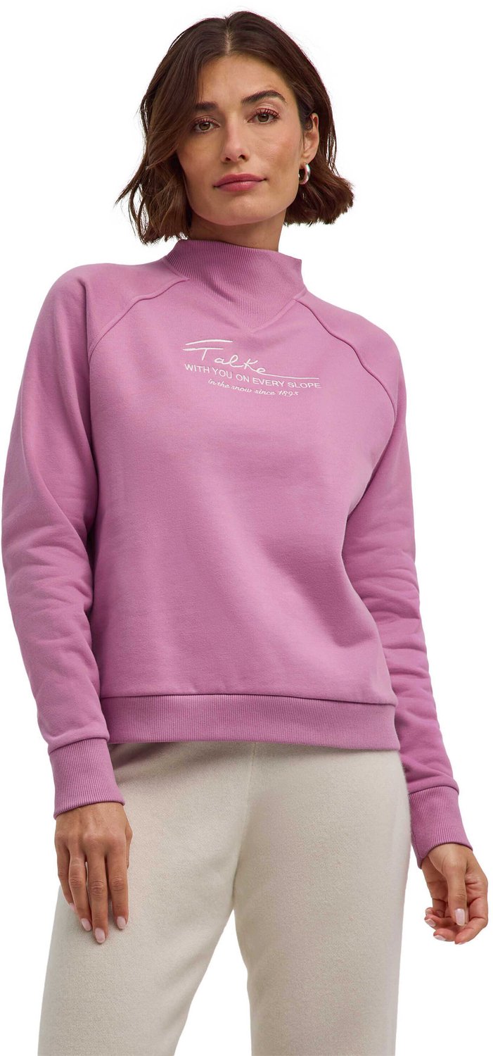 FALKE Ski Soft Sweatshirt verwarmend katoen cardigan dames Roze