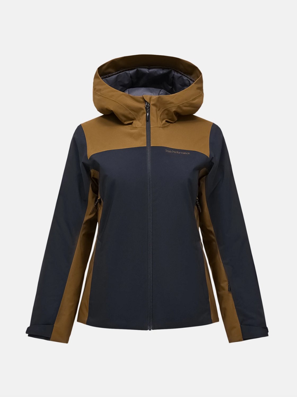 PEAK PERFORMANCE ANIMA BLOCKED HIPE 2L Insulated Shell Jacket Women meadow moss Multicolor