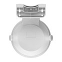 Bovenaanzicht van de witte Imou Titan Pro camerabeugel met schroefgaten voor wandmontage.
