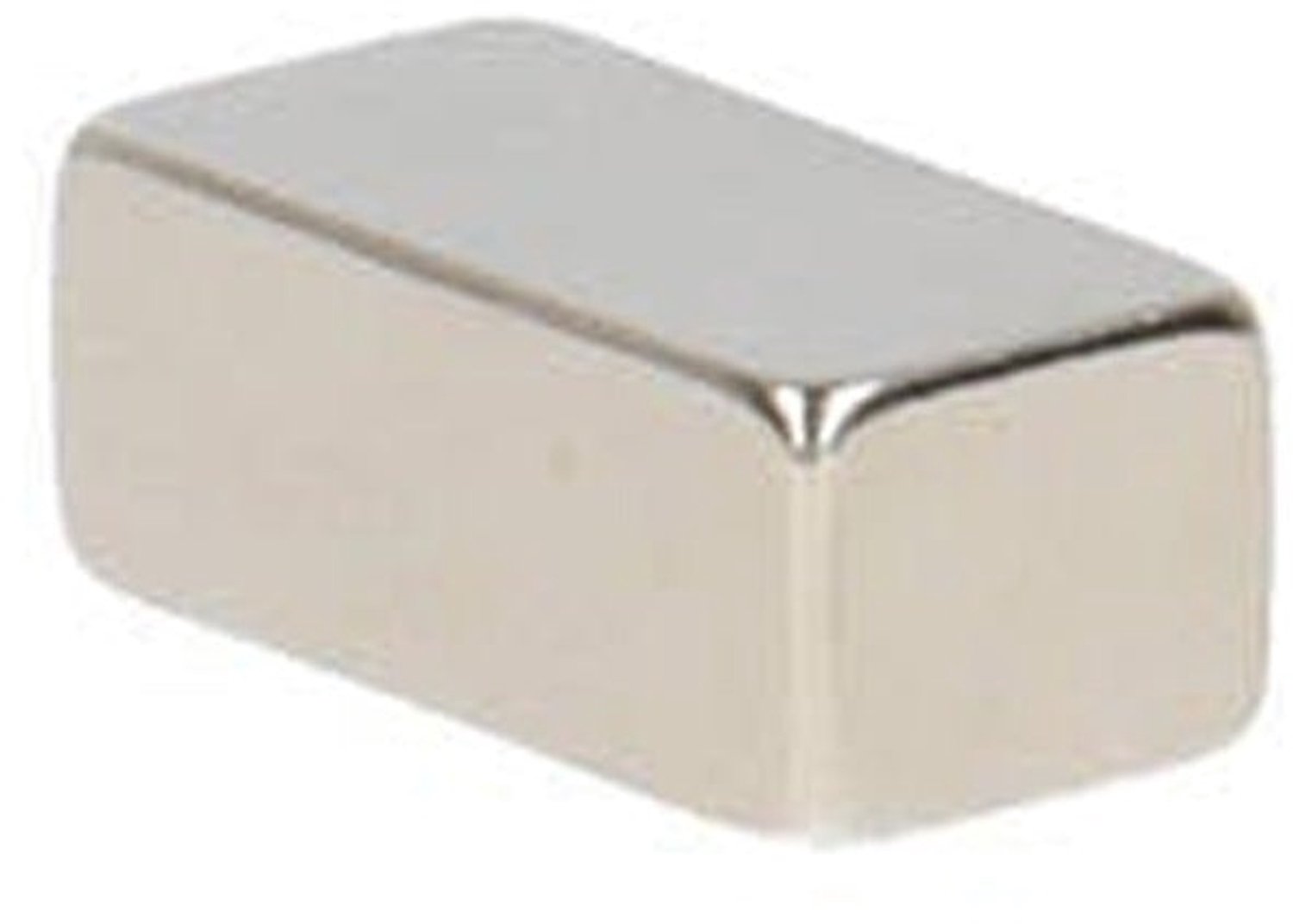 Neodymium Blokmagneet 10 x 5 x 4 mm N48 NiCuNi – 20 stuks