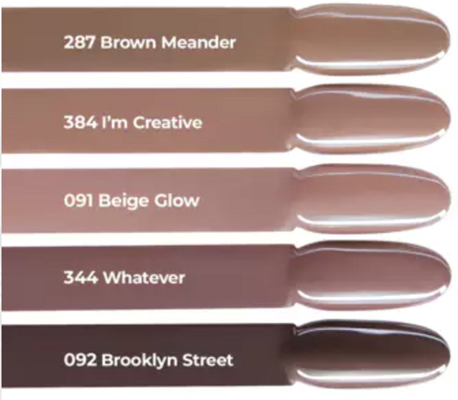 Victoria Vynn – Salon Gelpolish 5 pack - Mocha Mousse - nude gel polish - beige - creme - licht / donker bruin - 092 / 344 / 091 / 384 / 287 - gellak - nagels - nagelverzorging - nagelstyliste - uv / led - nagelstylist - callance