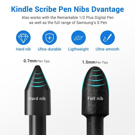 Set van 15 Vervangpenpunten voor Digitale Pennen — afbeelding 2