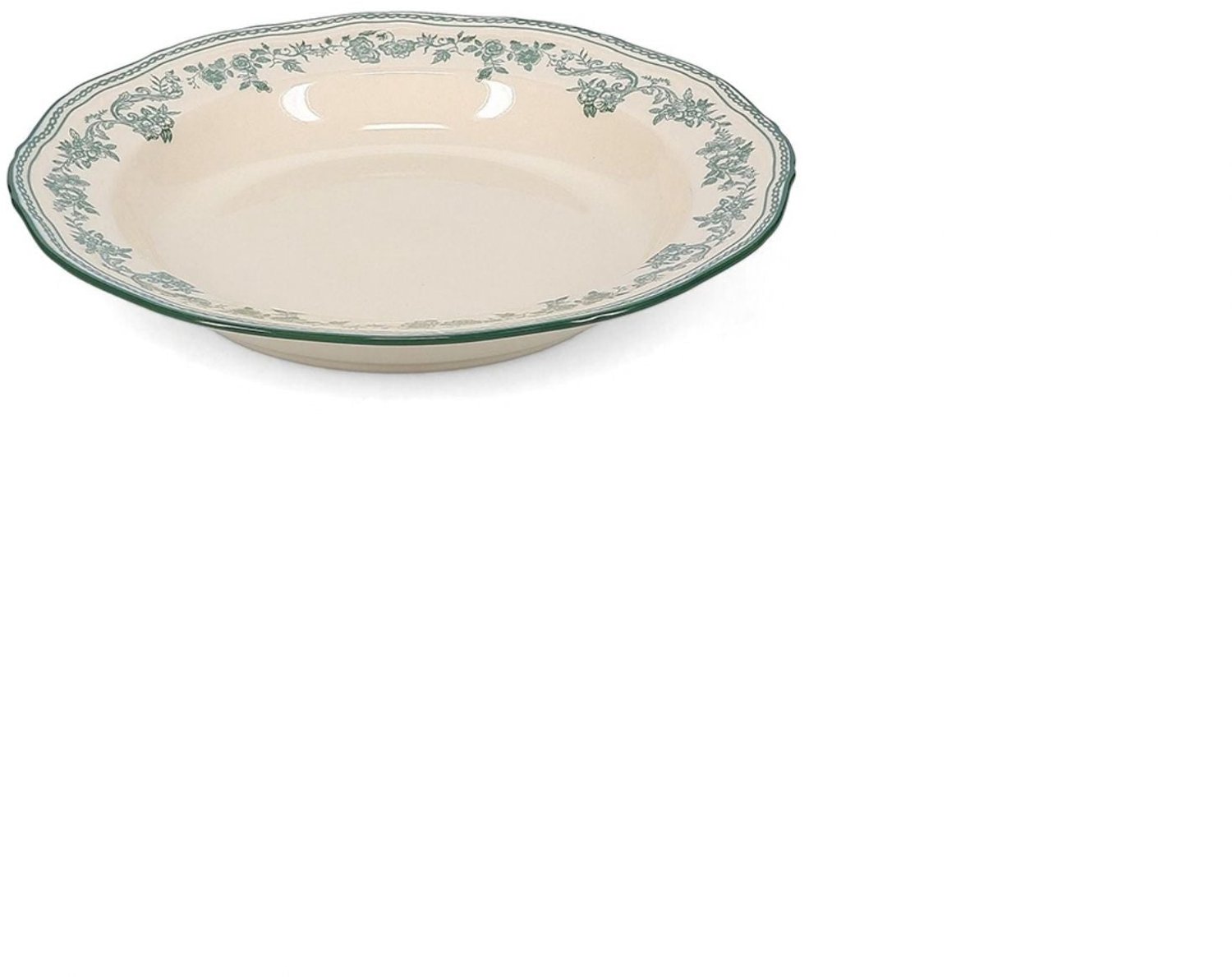 SP Collection - Diep bord 23/17xH4cm green Cyril - Diepe borden