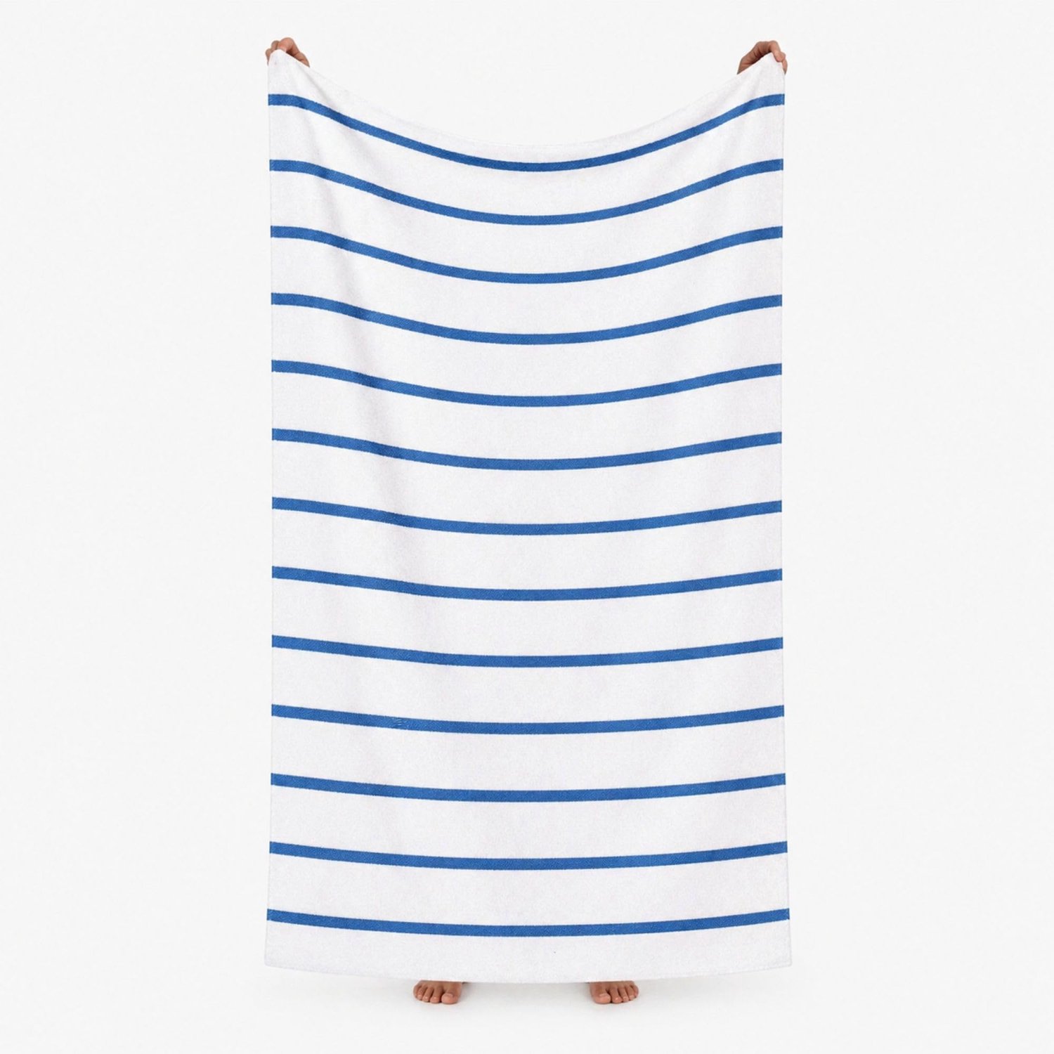 Grote Badhanddoek 100 x 180 cm, 100% Katoen, Ideaal voor Strand en Zwembad