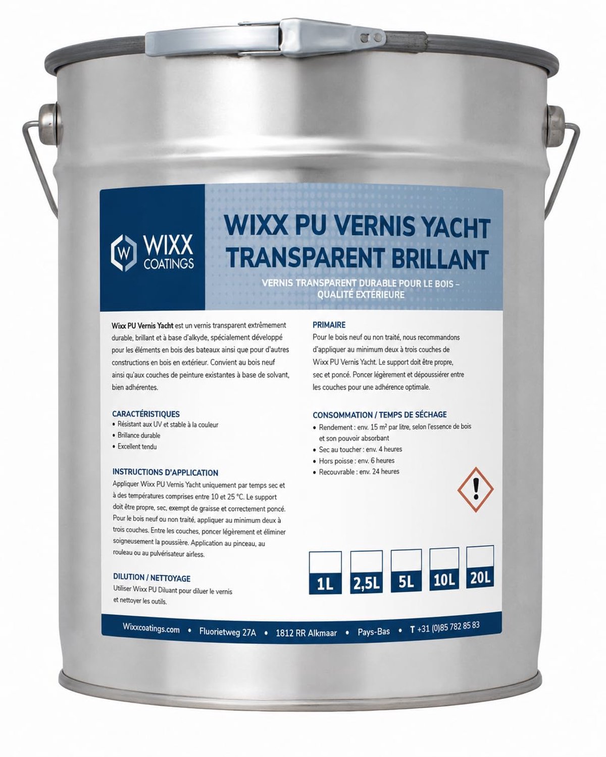 PU Yacht Polish - Transparant Hoogglans - 10L