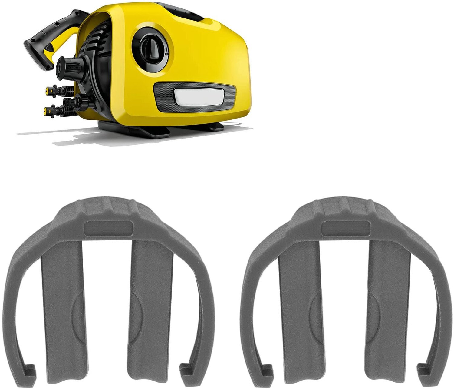 Auto Hogedrukreiniger - Snelkoppeling Gesp - Grijs - C Clip Vervanging - Voor Karcher K2 K3 K7 - Duurzaam en Betrouwbaar