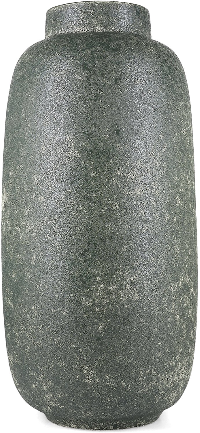 Fameilleur vaas 23,5xH49,5cm groen Bullet - keramieken decoratieve bloemenvaas, voor bloemen, takken en droogbloemen, woondecoratie voor modern interieur, mooi als cadeau
