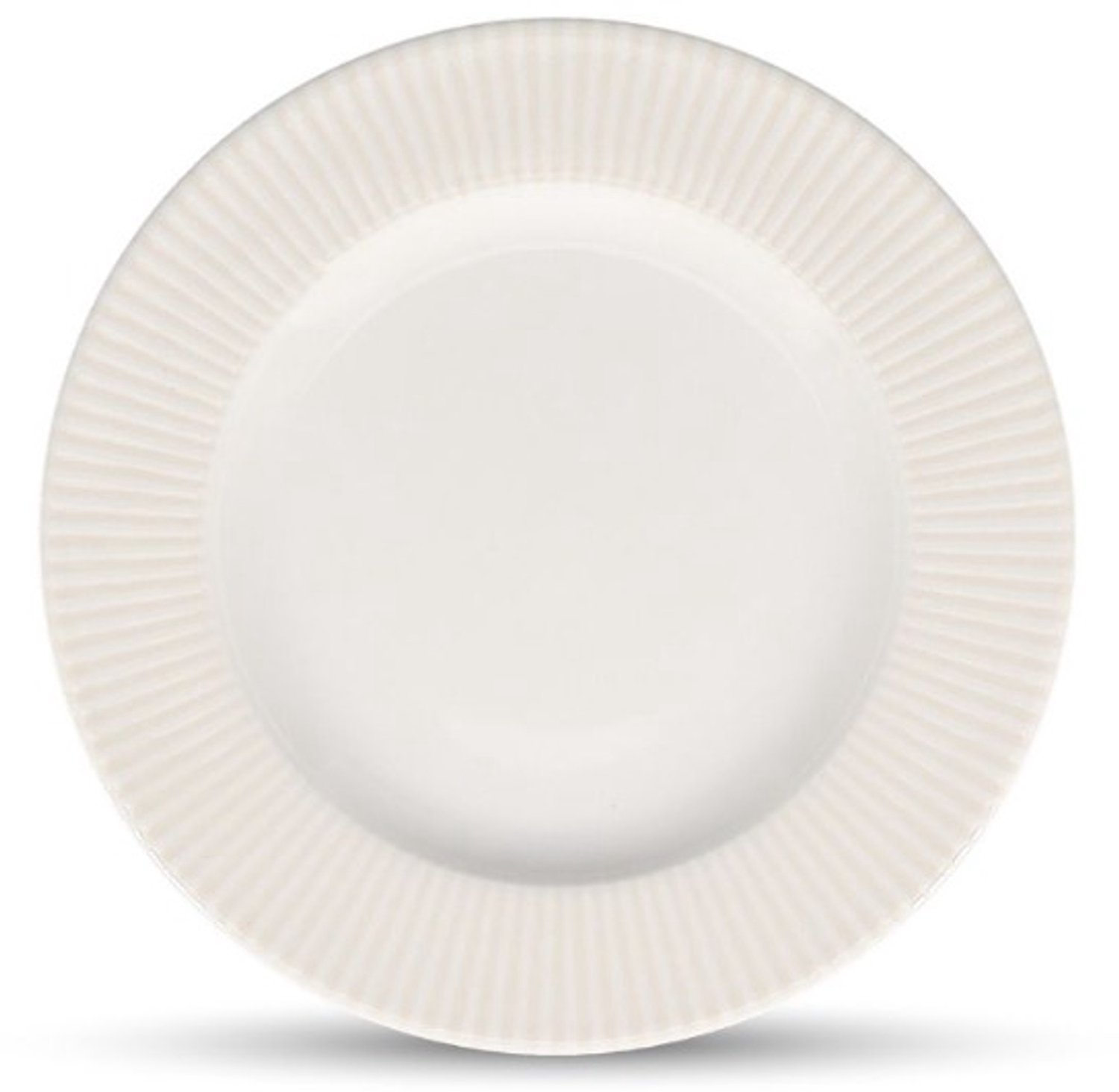 Fameilleur plat bord 20/14cm wit Solis set van 6 - porseleinen eetbord en dinerbord, voor ontbijt, lunch, diner en hoofdgerecht, vaatwasser- en magnetronbestendig, voedselveilig, servies voor thuis, restaurant en horeca, mooi als cadeau