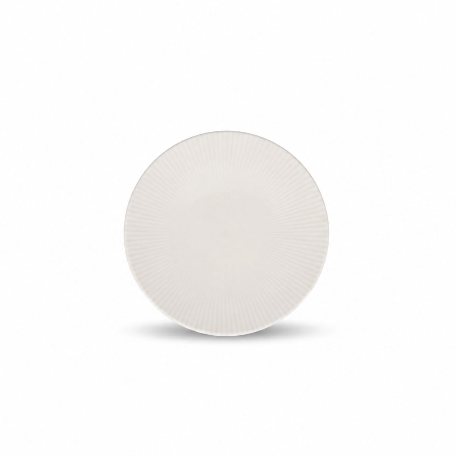 Fameilleur plat bord 21cm wit Solis set van 6 - porseleinen eetbord en dinerbord, voor ontbijt, lunch, diner en hoofdgerecht, vaatwasser- en magnetronbestendig, voedselveilig, servies voor thuis, restaurant en horeca, mooi als cadeau
