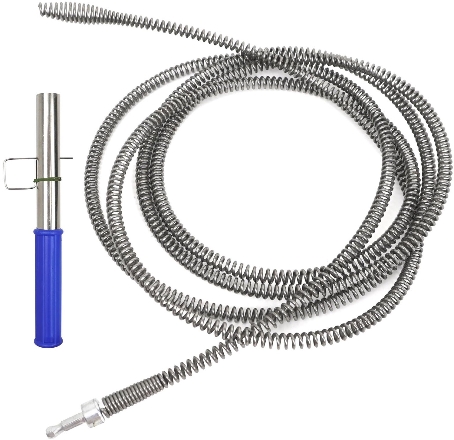 Afvoerreiniger Spiral 3m x 10mm RVS