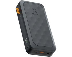 Xtorm Powerbank 27.000 mAh – 67W Snellader – USB-C PD & USB-A – Geschikt voor Telefoon/Smartphone/Tablet & Laptop – LED Display – GRS Duurzaam Materiaal – Zwart