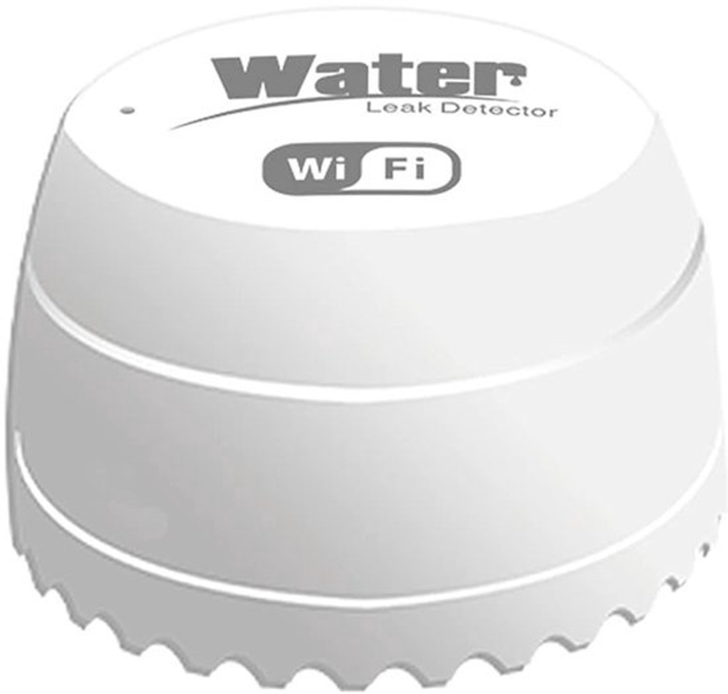 Waterlekdetector - Lekkagesensor met alarm - Waarschuwing bij overstroming - Smart Life-app - 2.54 cm - One Color