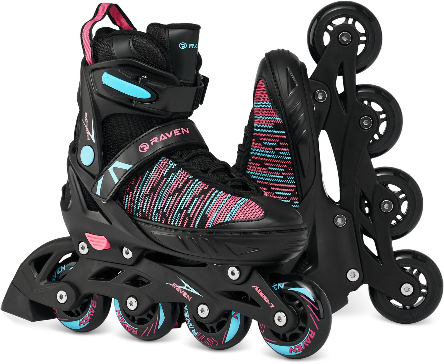 RAVEN Cande Adjustable Skeelers 35-39 Zwart