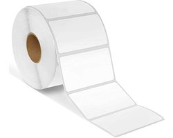 PerfectPrint Barcode Labels 50x25 mm - 1000 Stuks op Rol - EAN Etiketten & Prijsstickers voor Thermische Labelprinter