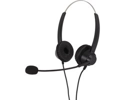 Business Headset - Conferentie Telefoon - Zakelijk Bellen - Duidelijke Stemoverdracht - Lichtgewicht Ontwerp - Zwart