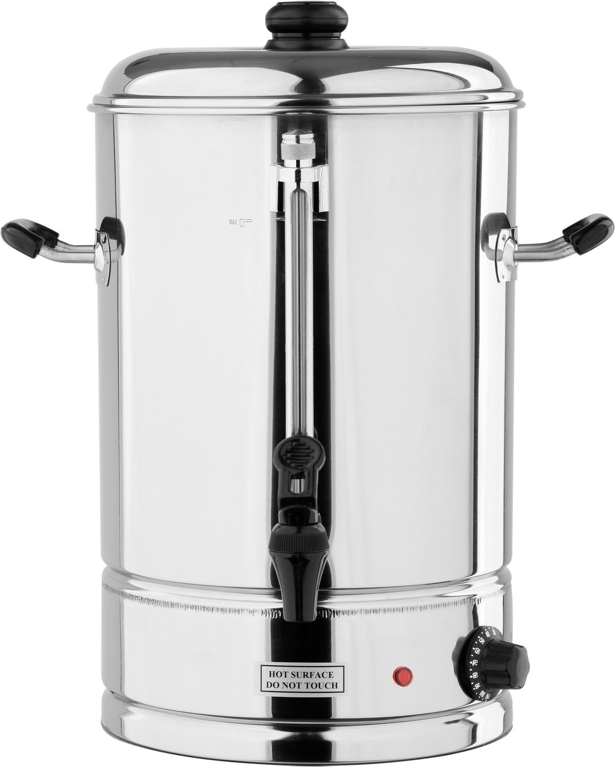 YATO YG-04316 Professionele Heetwaterdispenser & Glühweinketel 12 Liter - 2500W - RVS Heetwaterketel met Thermostaat (30-110°C) - Met Drupvrije Kraan & Waterniveau-indicator