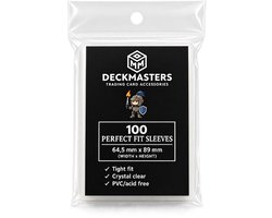 Deckmasters® - Perfect Fit Sleeves – 100 Inner Sleeves – 64,5 x 89 mm