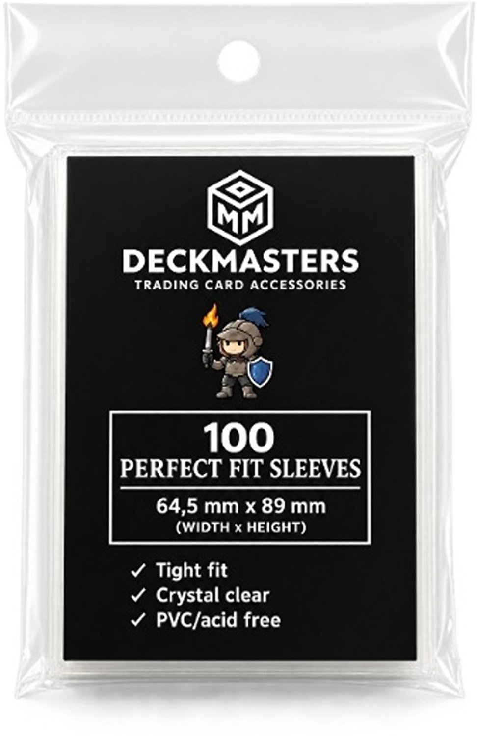 Deckmasters® - Perfect Fit Sleeves – 100 Inner Sleeves – 64,5 x 89 mm