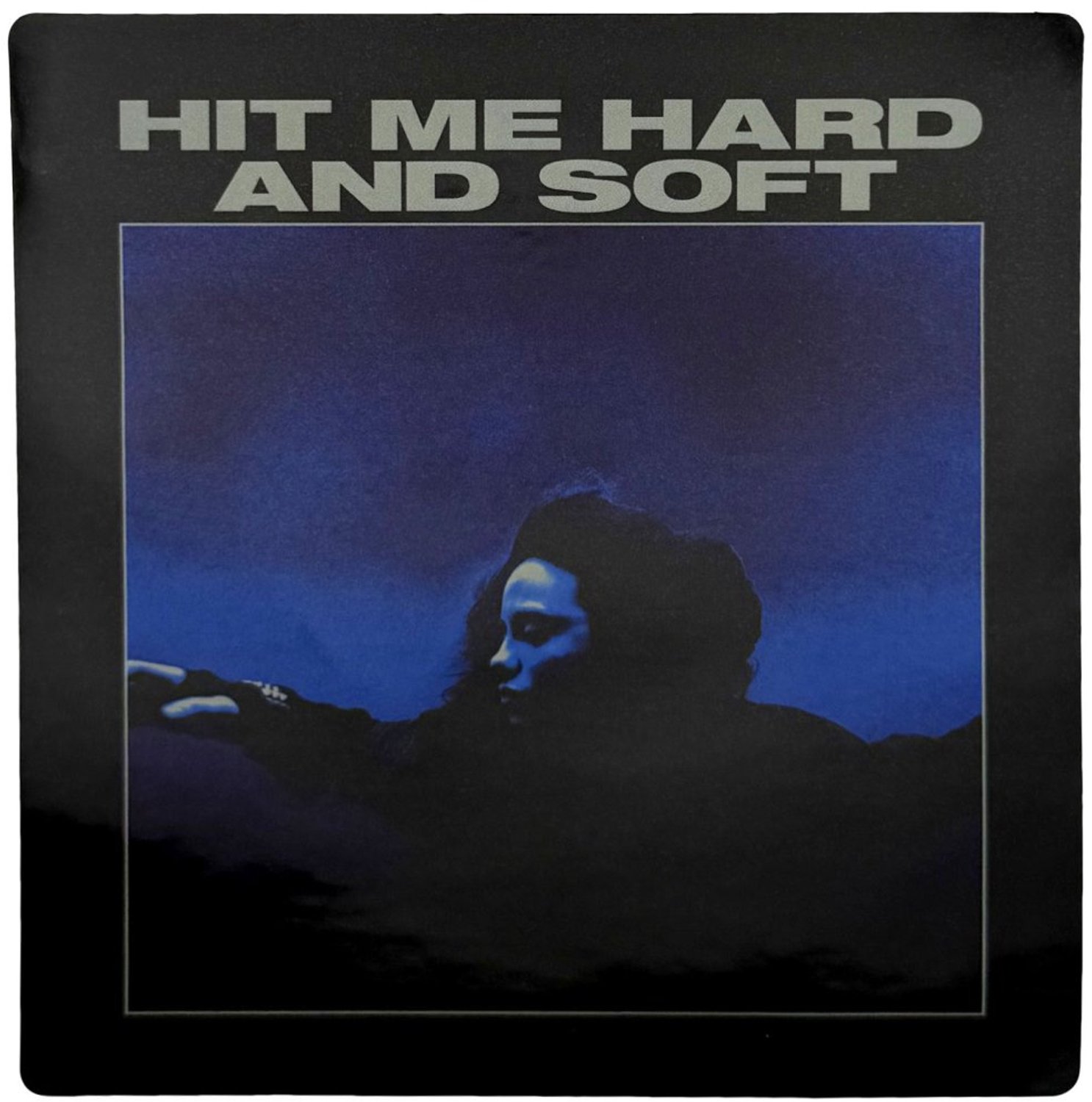 Billie Eilish - Hit Me Hard And Soft Sticker - Zwart/Blauw