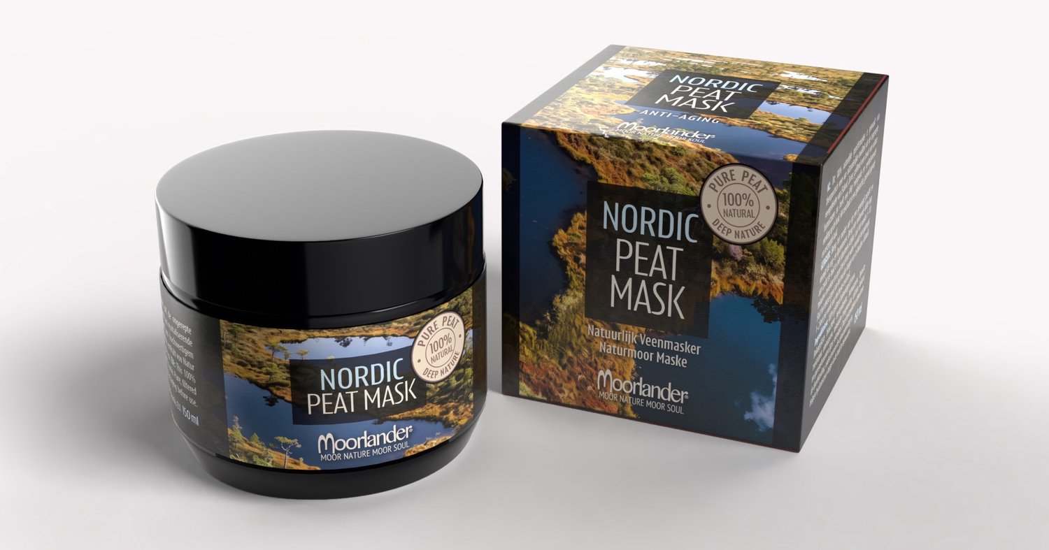 Moorlander Natuurlijk Veen gezichtsmasker | anti aging | 100% natuurlijk