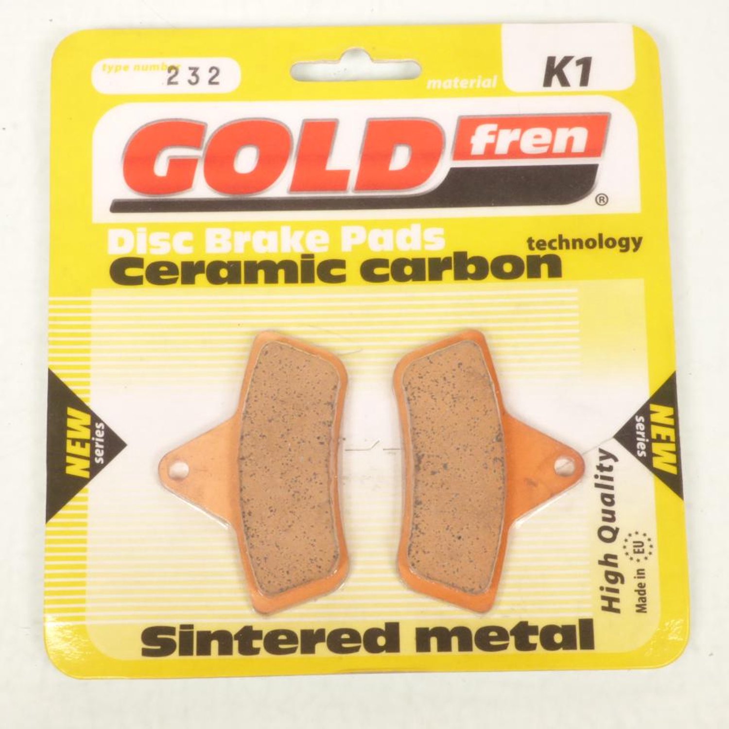 Remblokken Gold Fren voor Quad MASSEY FERGUSON 250 MF 2x4/4x4 2004 tot 2005 linksvoor / rechtsvoor / achteraan Nieuw