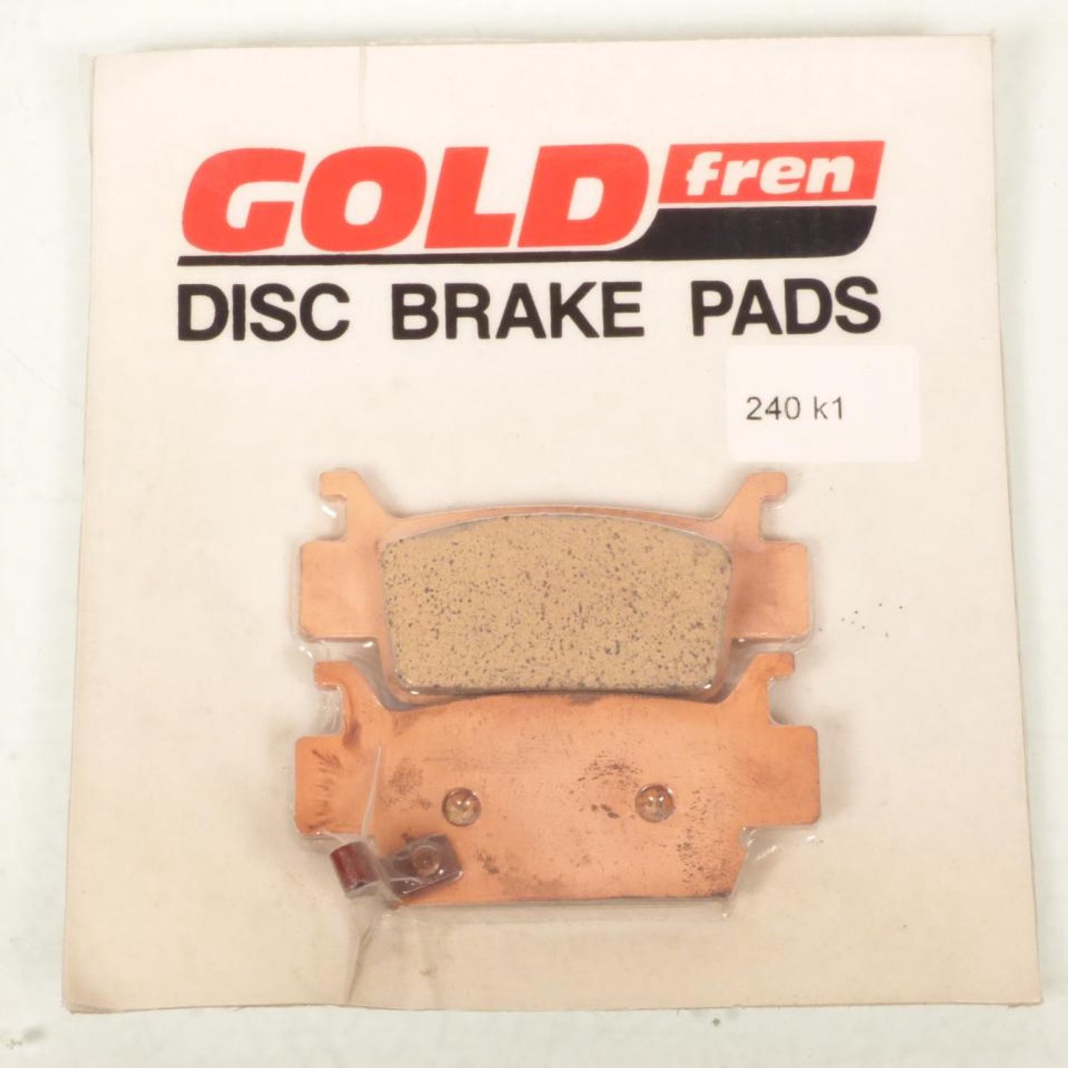 Remblokken Gold Fren voor Quad Honda 500 TRX Fourtrax Foreman ES 4x4 2005 tot 2011 linksvoor/rechtsvoor / FE5/FE6/FE7/FE8/FE9/FEA/FEB Nieuw