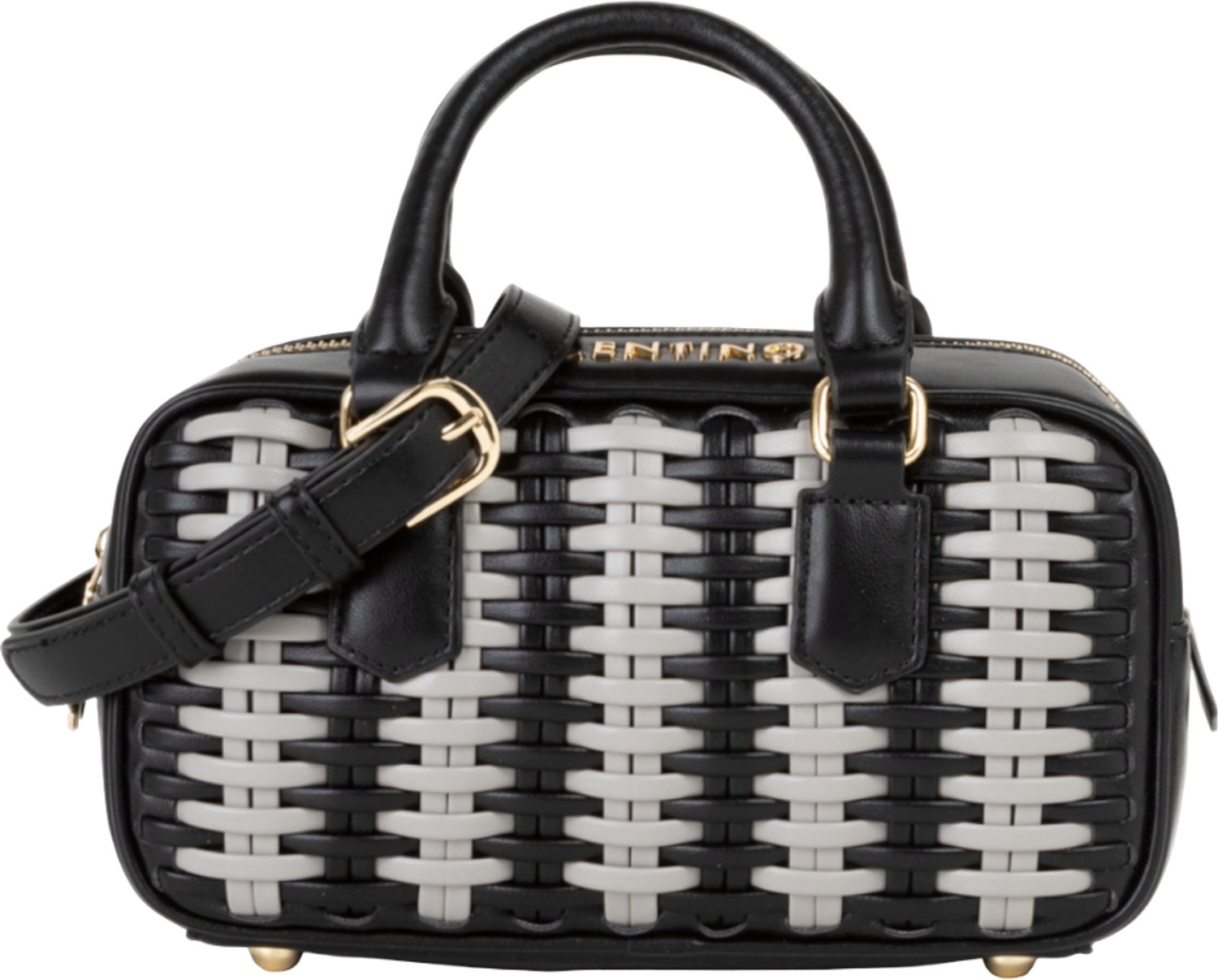 VALENTINO handtas schoudertas Ale Handbag Nero / Multicolor zwart