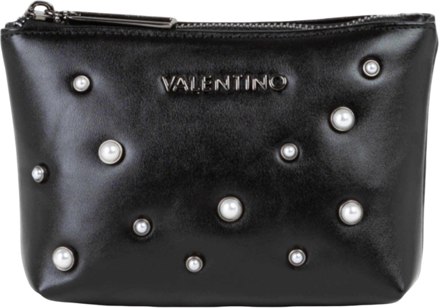 VALENTINO accessoiretas Ginza Soft Cosmetic Case Nero zwart