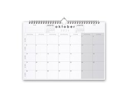 Huurdies® - 22 maanden kalender - A4+ - Basic