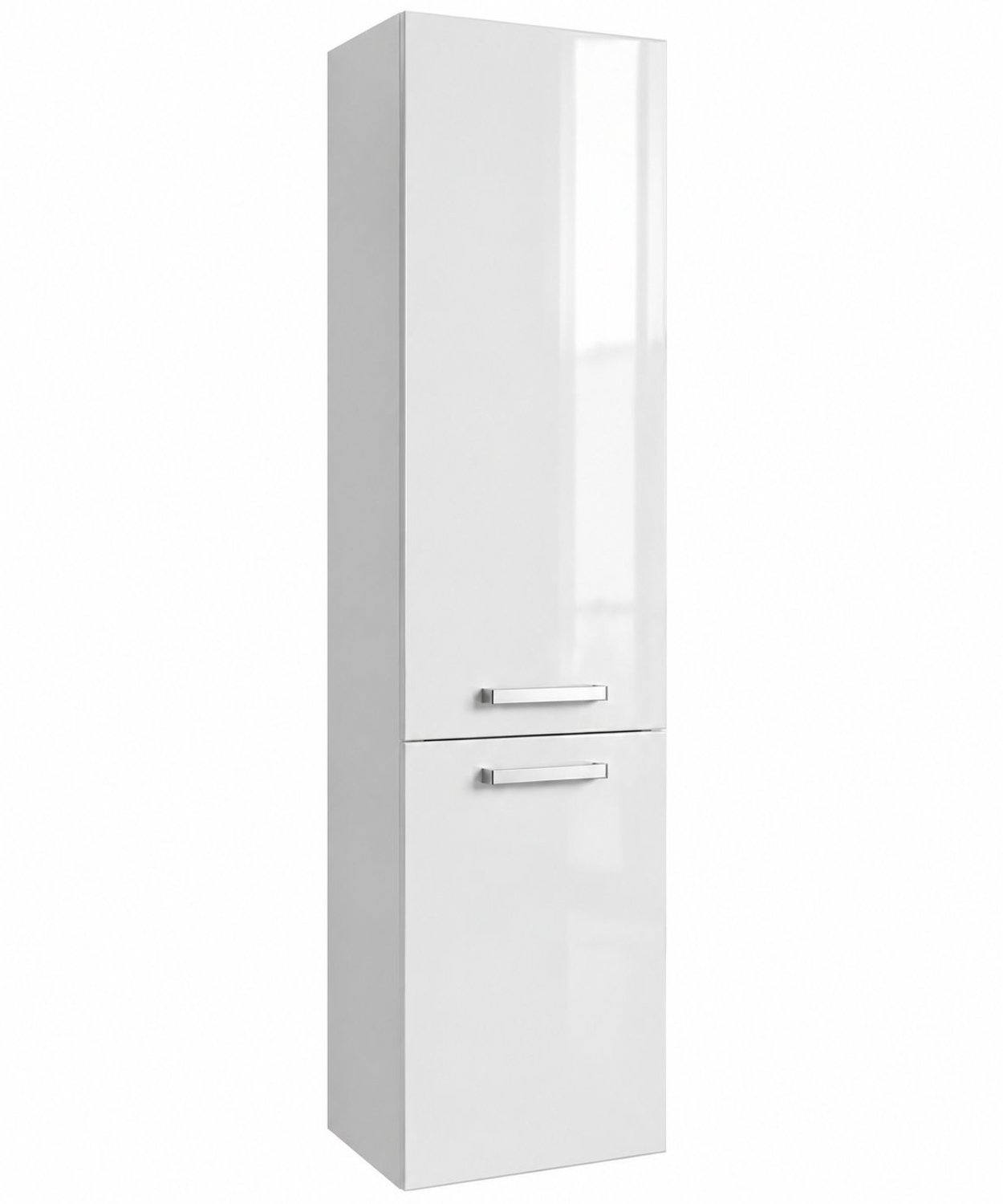 Faizee Home Badkamermeubelset 60 cm Hoogglans incl. keramische wastafel, LED-spiegel & Soft-Close