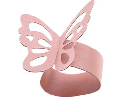 50x Schmetterling Servethouder voor Feestelijke Tafeldecoratie