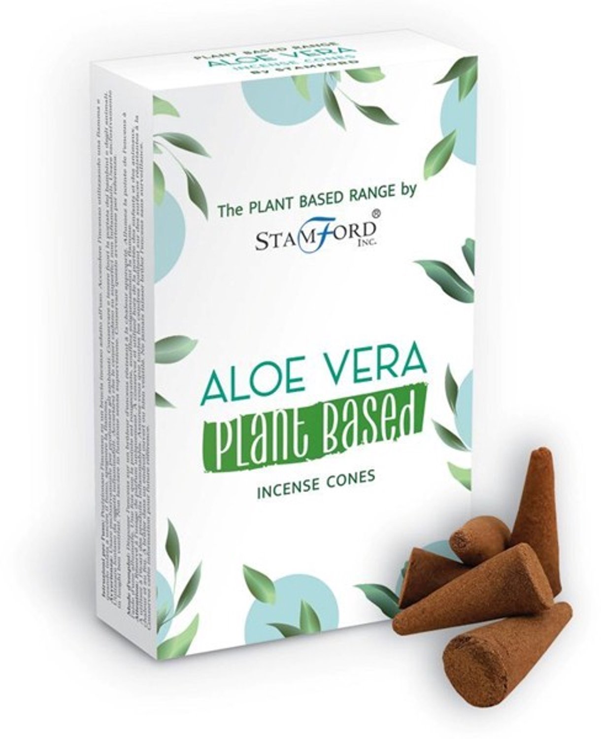 wonen - woonaccessoires - wierook - kegels - aloe vera - 3 pakjes