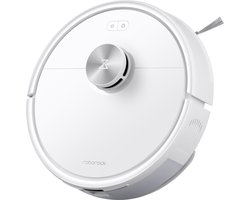 Roborock Q7 M5–Robotstofzuiger met dweilfunctie–10000 Pa sterke zuigkracht–Dubbel antiklitsysteem– 150 min gebruiksduur– LiDAR-navigatie–Stofzuigerrobot voor tapijt– Dierenharen–Wit–Q5 PRO Upgrade